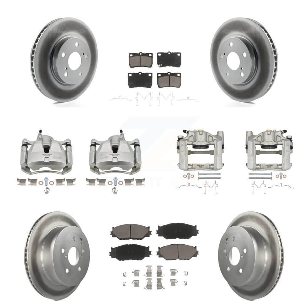 Transit Auto - KCG-100847C - Front and Rear Disc Brake Kits