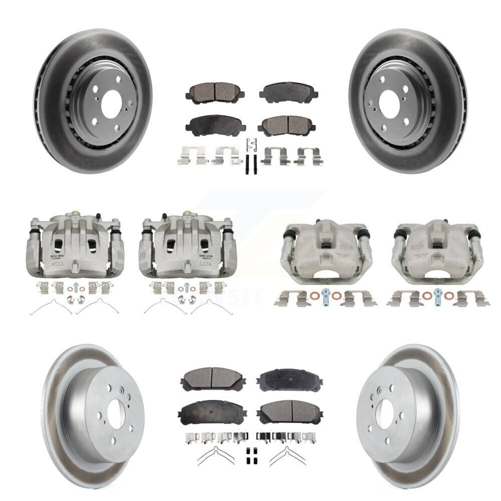 Transit Auto - KCG-100860T - Front and Rear Disc Brake Kits
