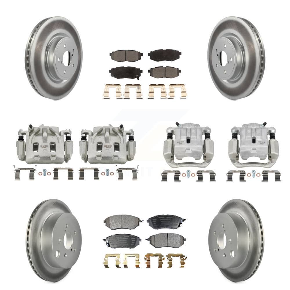 Transit Auto - KCG-100863T - Front and Rear Disc Brake Kits
