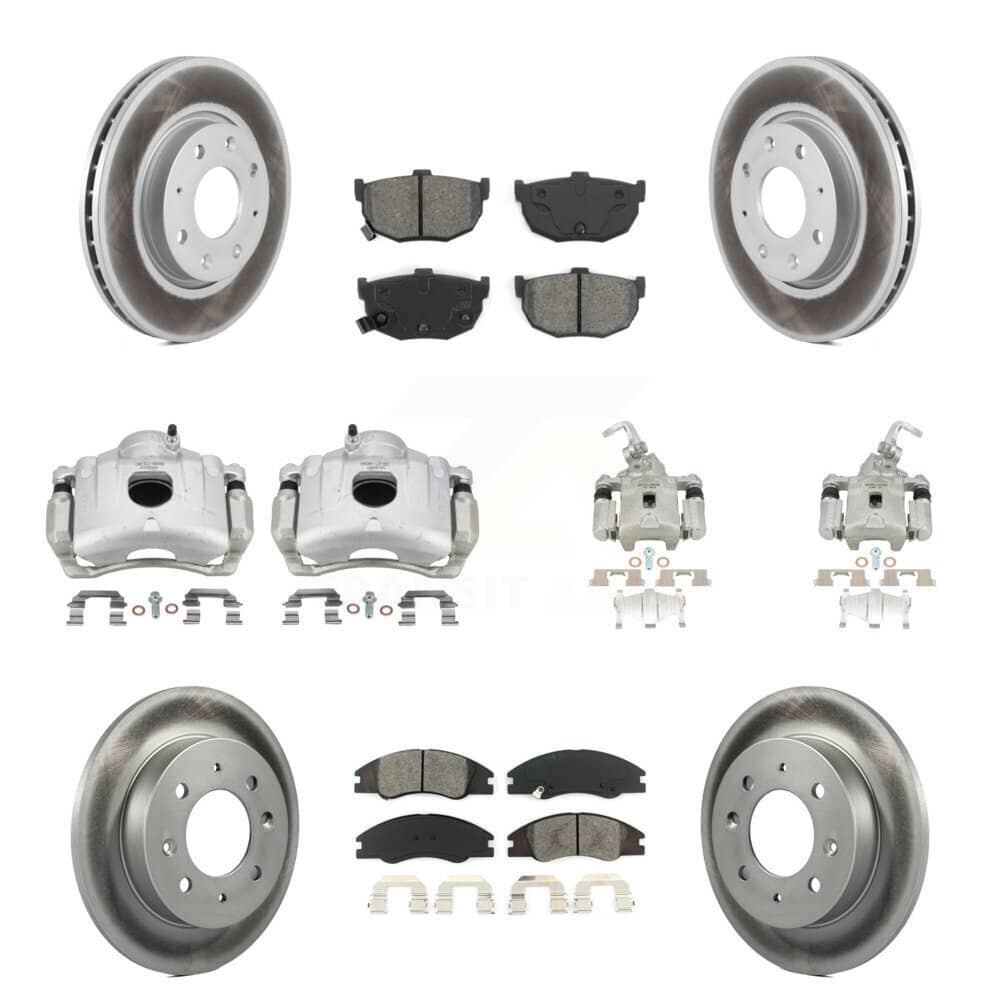 Transit Auto - KCG-100867S - Front and Rear Disc Brake Kits