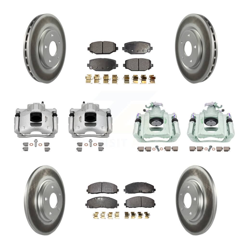 Transit Auto - KCG-100887P - Front and Rear Disc Brake Kits