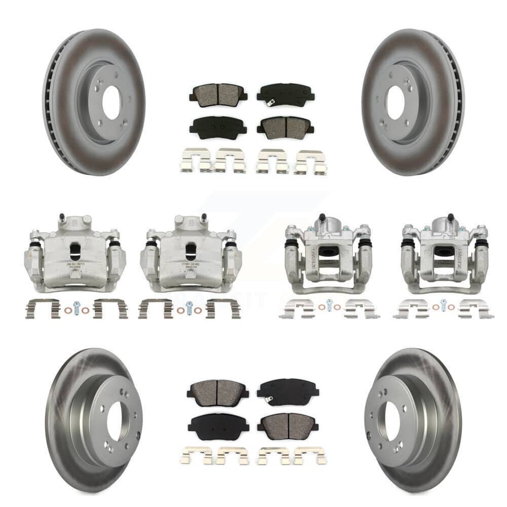 Transit Auto - KCG-100887S - Front and Rear Disc Brake Kits