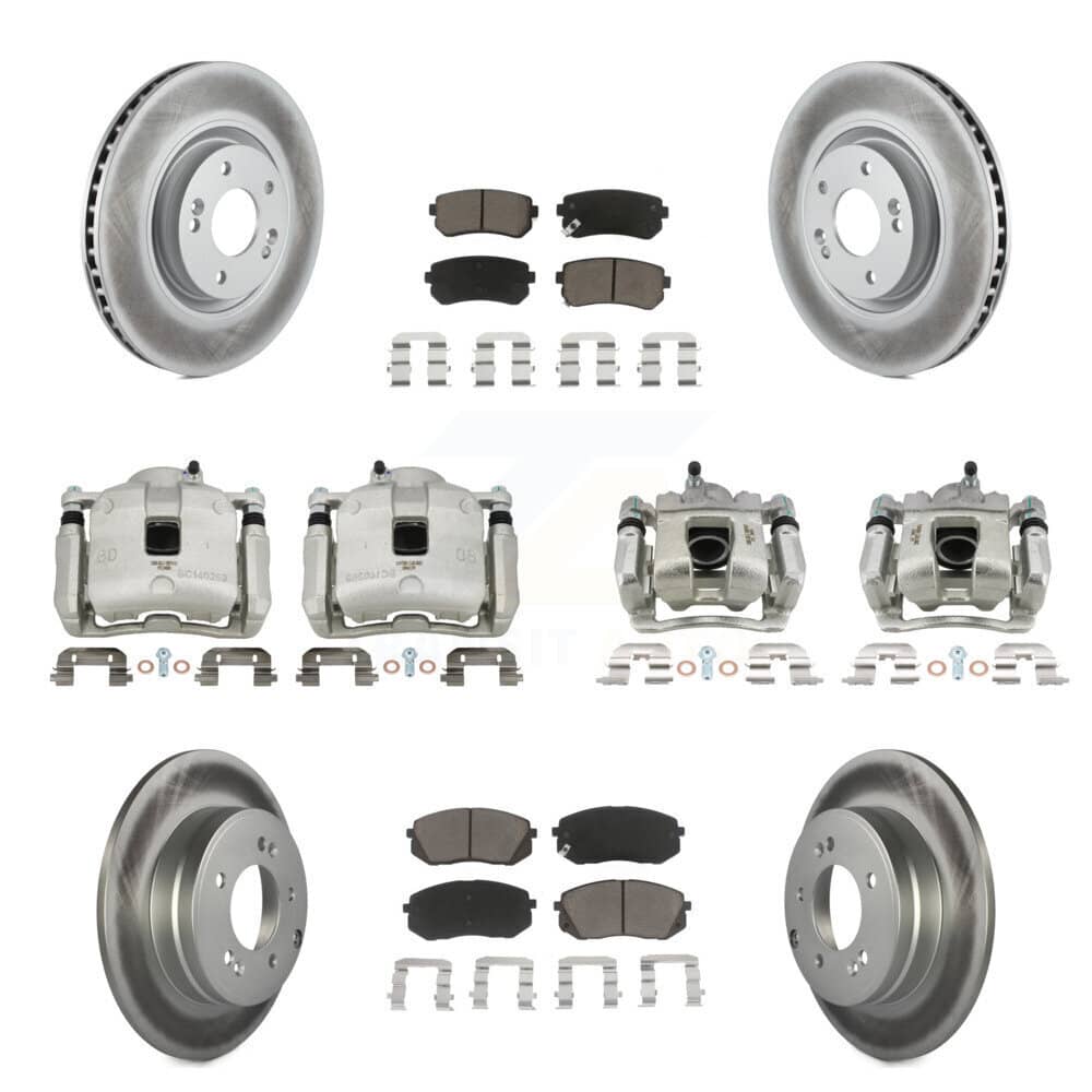 Transit Auto - KCG-100891C - Front and Rear Disc Brake Kits