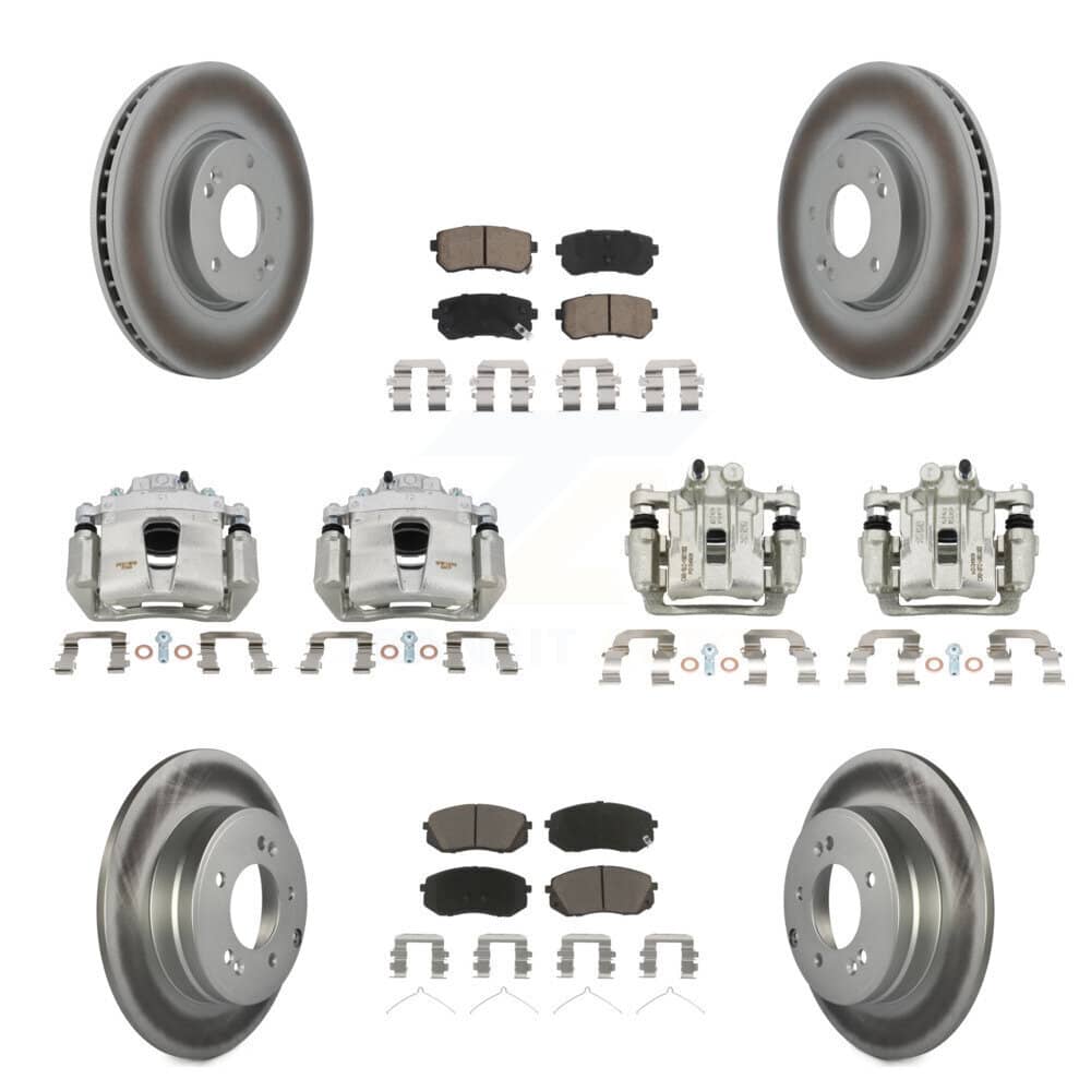 Transit Auto - KCG-100897C - Front and Rear Disc Brake Kits