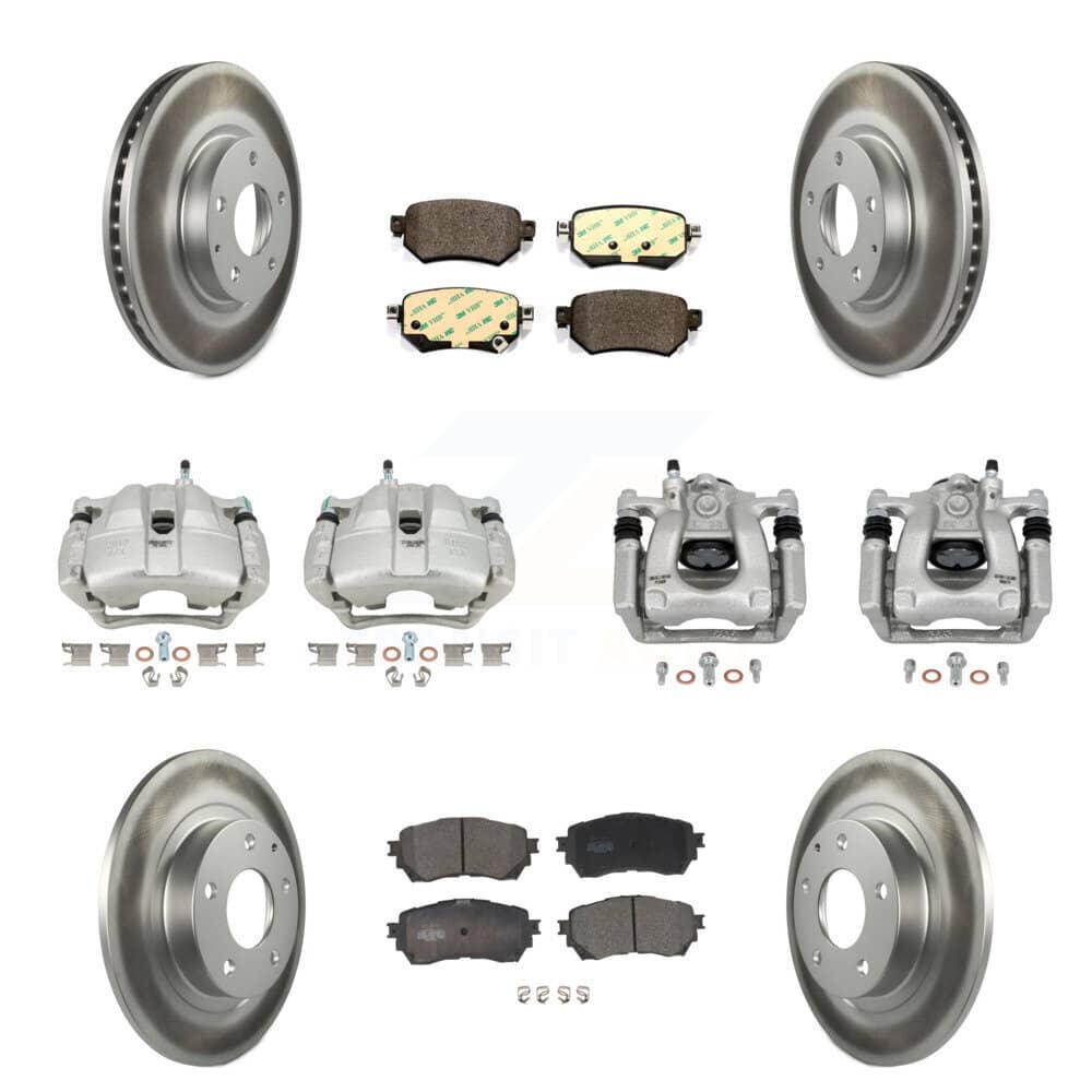 Transit Auto - KCG-100914T - Front and Rear Disc Brake Kits