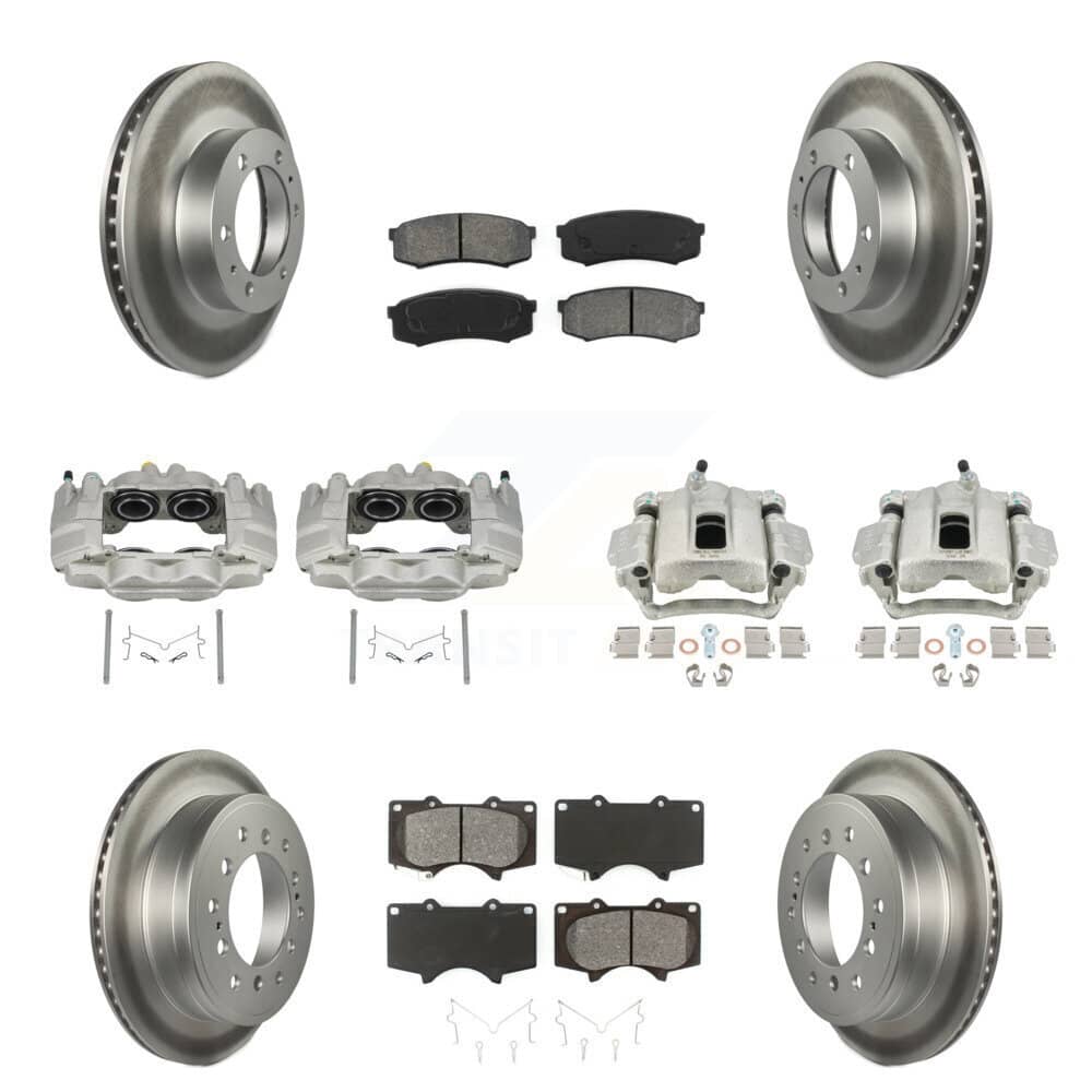 Transit Auto - KCG-100916S - Front and Rear Disc Brake Kits