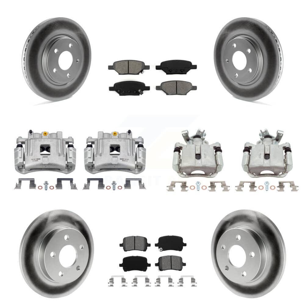 Transit Auto - KCG-100928S - Front and Rear Disc Brake Kits