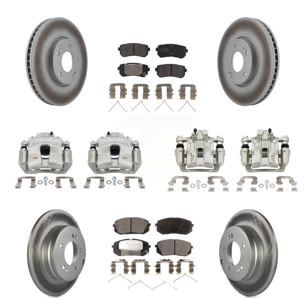 Transit Auto - KCG-100942P - Front and Rear Disc Brake Kits