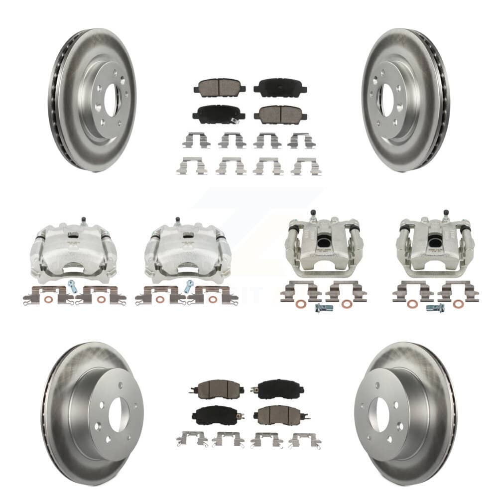 Transit Auto - KCG-100951C - Front and Rear Disc Brake Kits