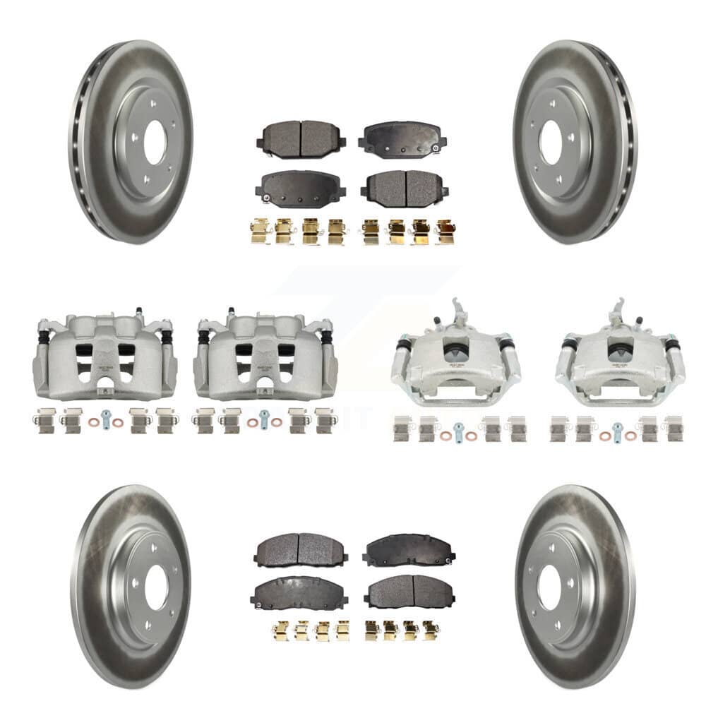 Transit Auto - KCG-100952T - Front and Rear Disc Brake Kits