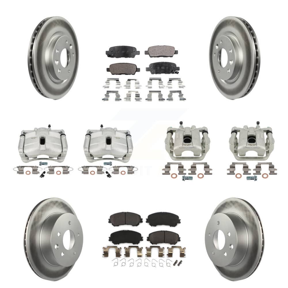 Transit Auto - KCG-100954P - Front and Rear Disc Brake Kits
