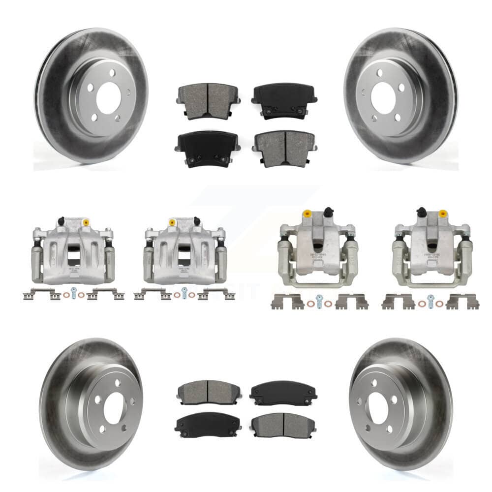 Transit Auto - KCG-100974S - Front and Rear Disc Brake Kits