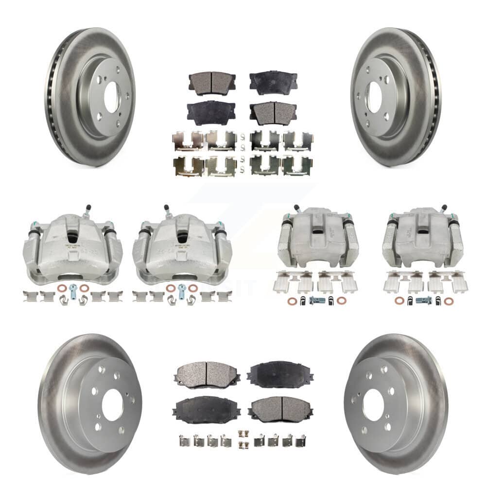 Transit Auto - KCG-100981T - Front and Rear Disc Brake Kits