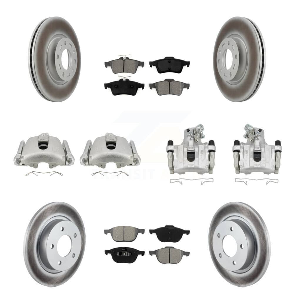 Transit Auto - KCG-100985S - Front and Rear Disc Brake Kits