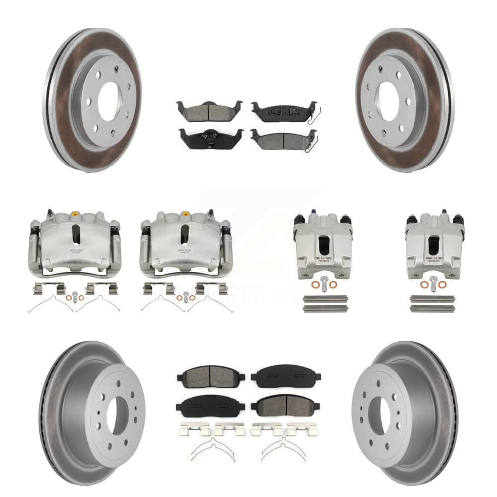 Transit Auto - KCG-101004S - Front and Rear Disc Brake Kits