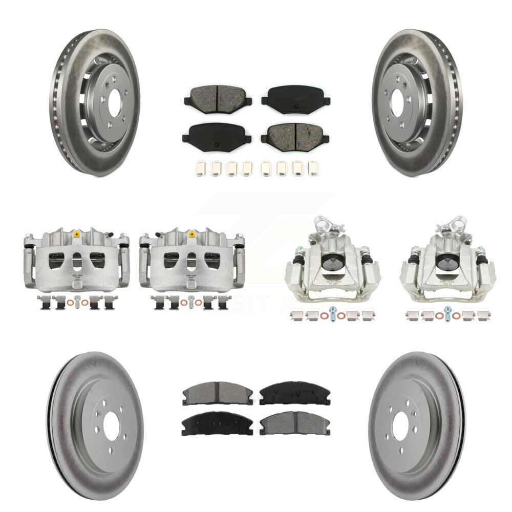Transit Auto - KCG-101009S - Front and Rear Disc Brake Kits