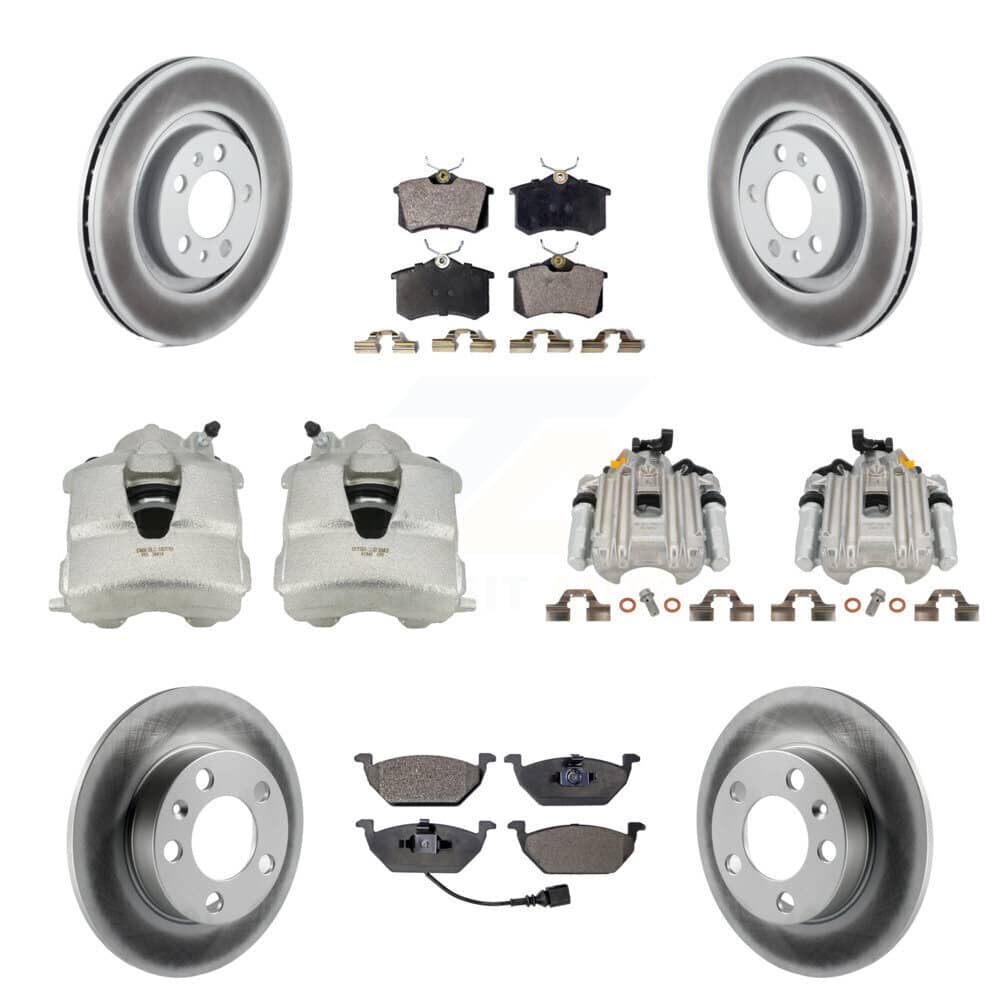 Transit Auto - KCG-101012P - Front and Rear Disc Brake Kits