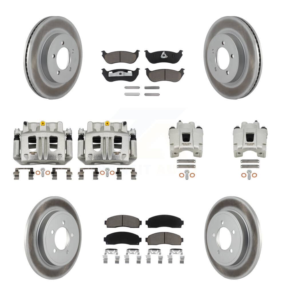 Transit Auto - KCG-101020C - Front and Rear Disc Brake Kits