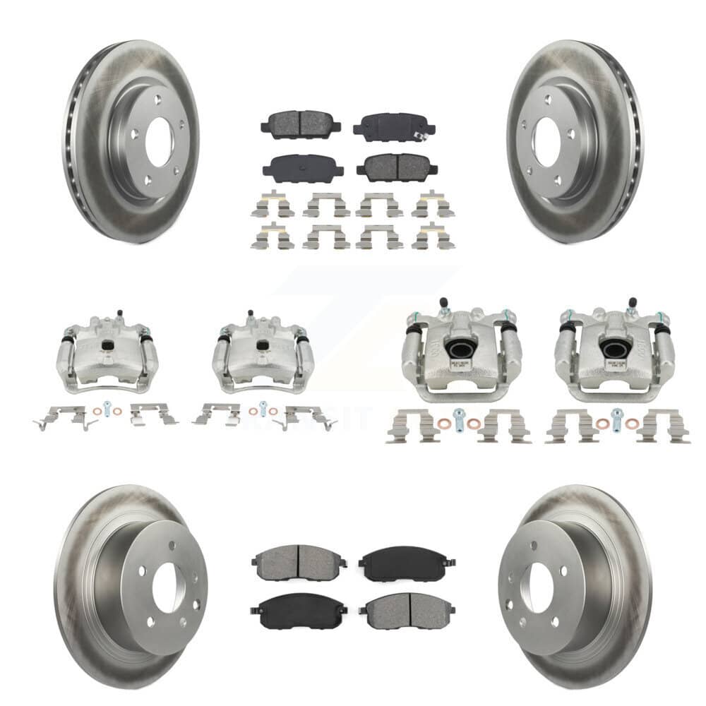 Transit Auto - KCG-101033S - Front and Rear Disc Brake Kits