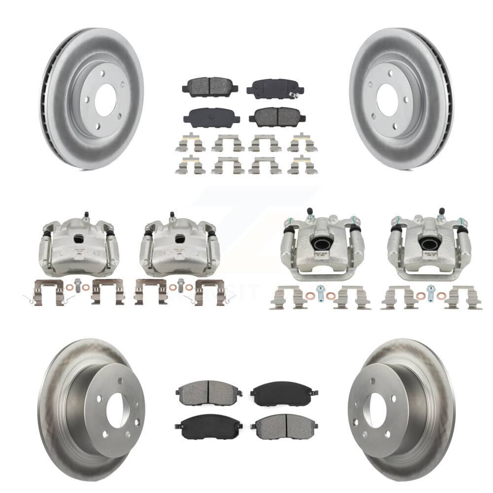 Transit Auto - KCG-101034S - Front and Rear Disc Brake Kits
