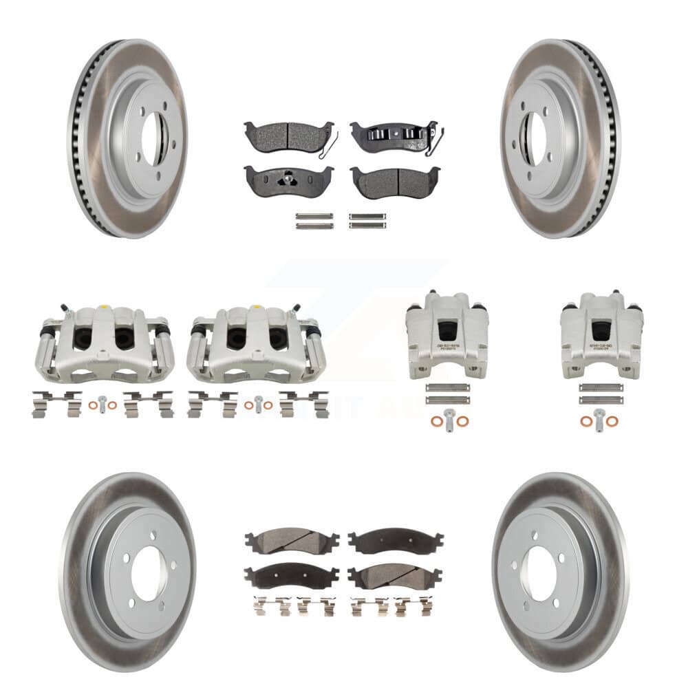 Transit Auto - KCG-101037T - Front and Rear Disc Brake Kits