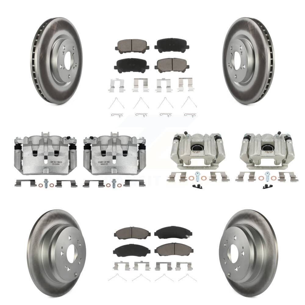 Transit Auto - KCG-101039C - Front and Rear Disc Brake Kits