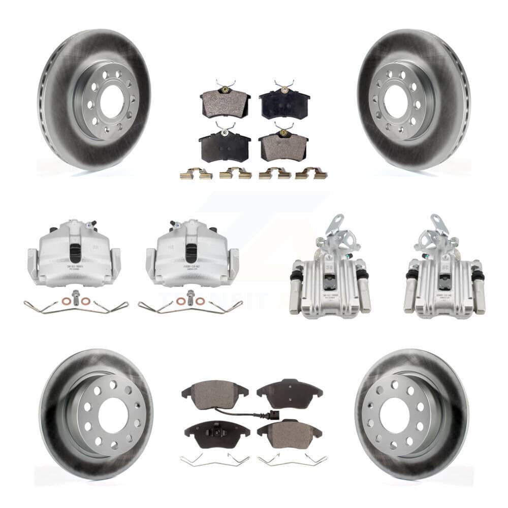 Transit Auto - KCG-101039P - Front and Rear Disc Brake Kits