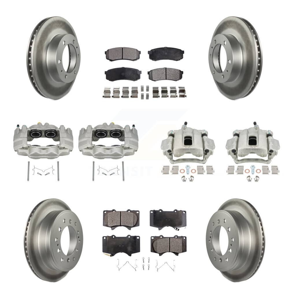 Transit Auto - KCG-101049P - Front and Rear Disc Brake Kits