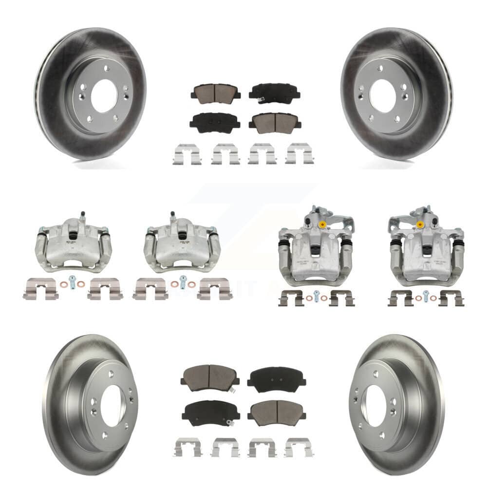 Transit Auto - KCG-101054C - Front and Rear Disc Brake Kits