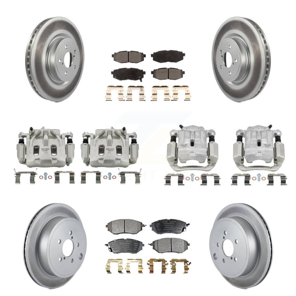 Transit Auto - KCG-101054P - Front and Rear Disc Brake Kits