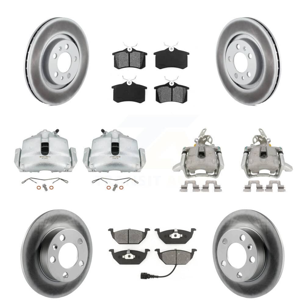 Transit Auto - KCG-101057S - Front and Rear Disc Brake Kits