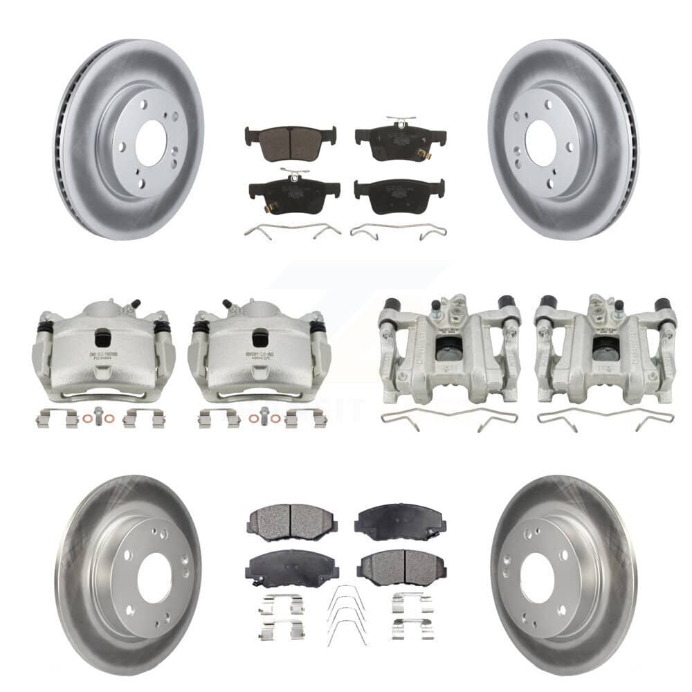 Transit Auto - KCG-101058T - Front and Rear Disc Brake Kits