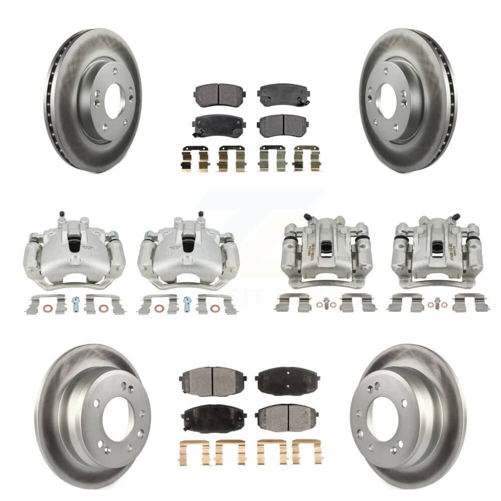 Transit Auto - KCG-101060P - Front and Rear Disc Brake Kits
