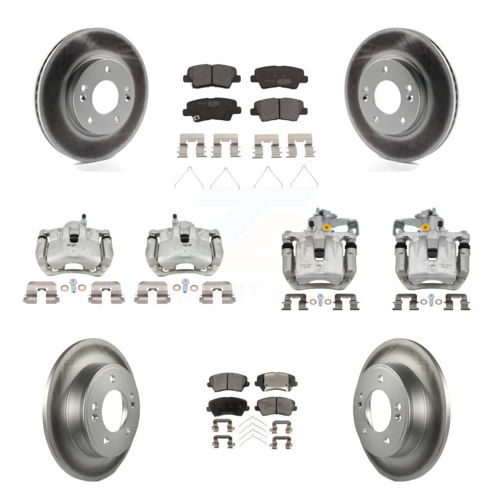 Transit Auto - KCG-101068T - Front and Rear Disc Brake Kits