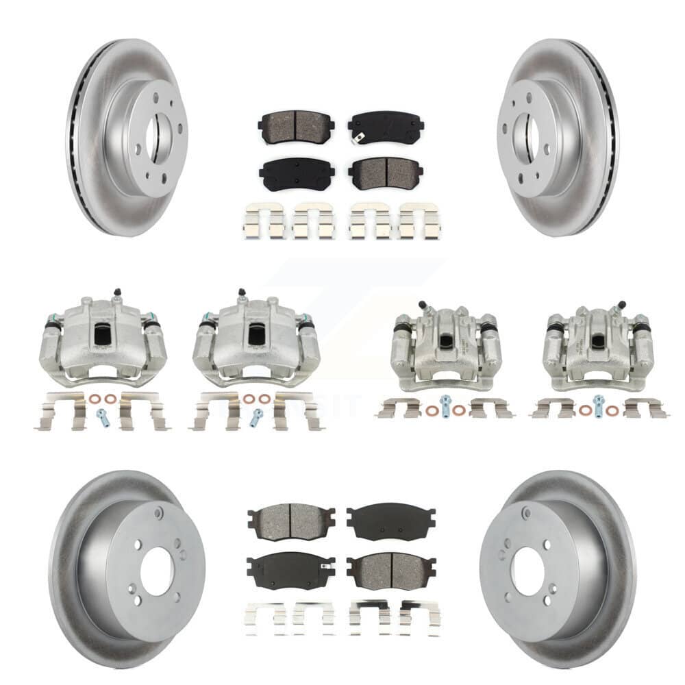 Transit Auto - KCG-101080S - Front and Rear Disc Brake Kits