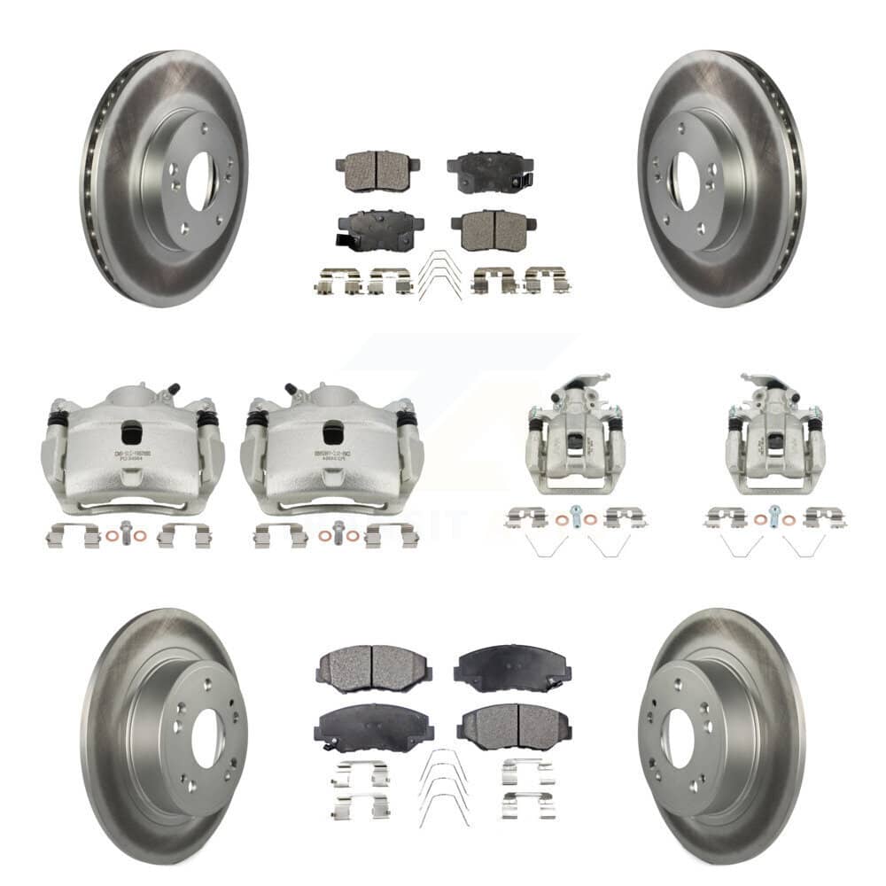 Transit Auto - KCG-101097P - Front and Rear Disc Brake Kits