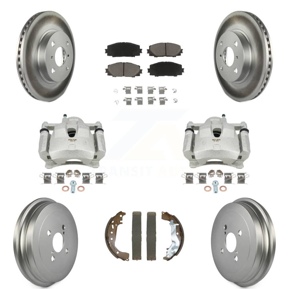 Transit Auto - KCG-101107C - Front and Rear Disc Brake Kits