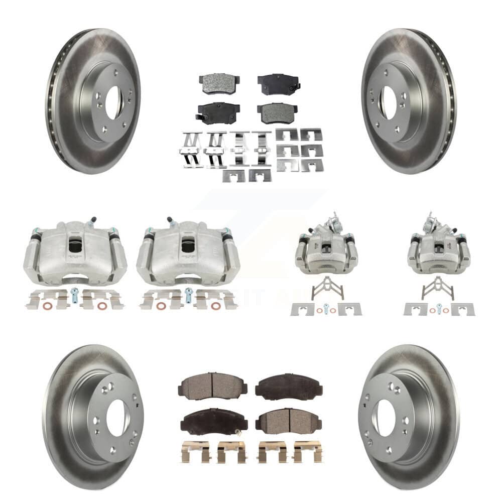 Transit Auto - KCG-101118T - Front and Rear Disc Brake Kits