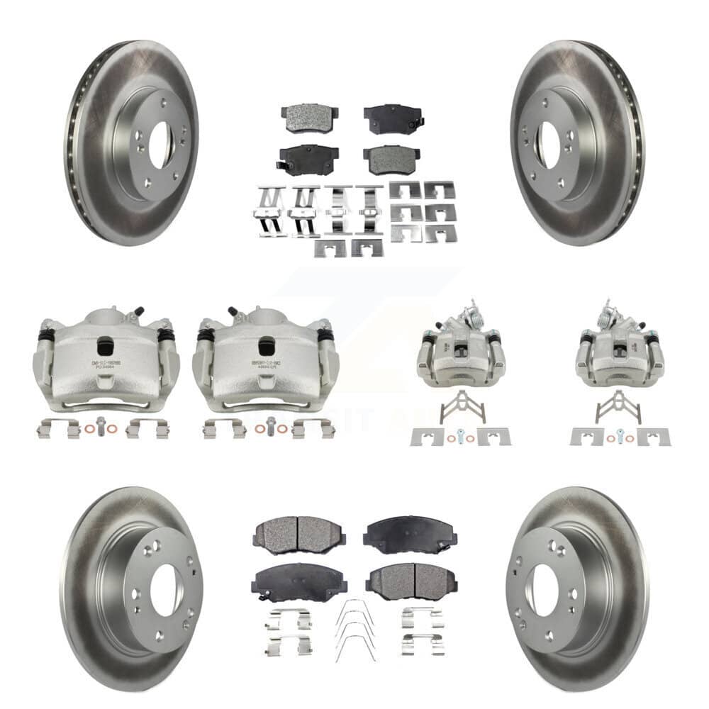 Transit Auto - KCG-101121T - Front and Rear Disc Brake Kits