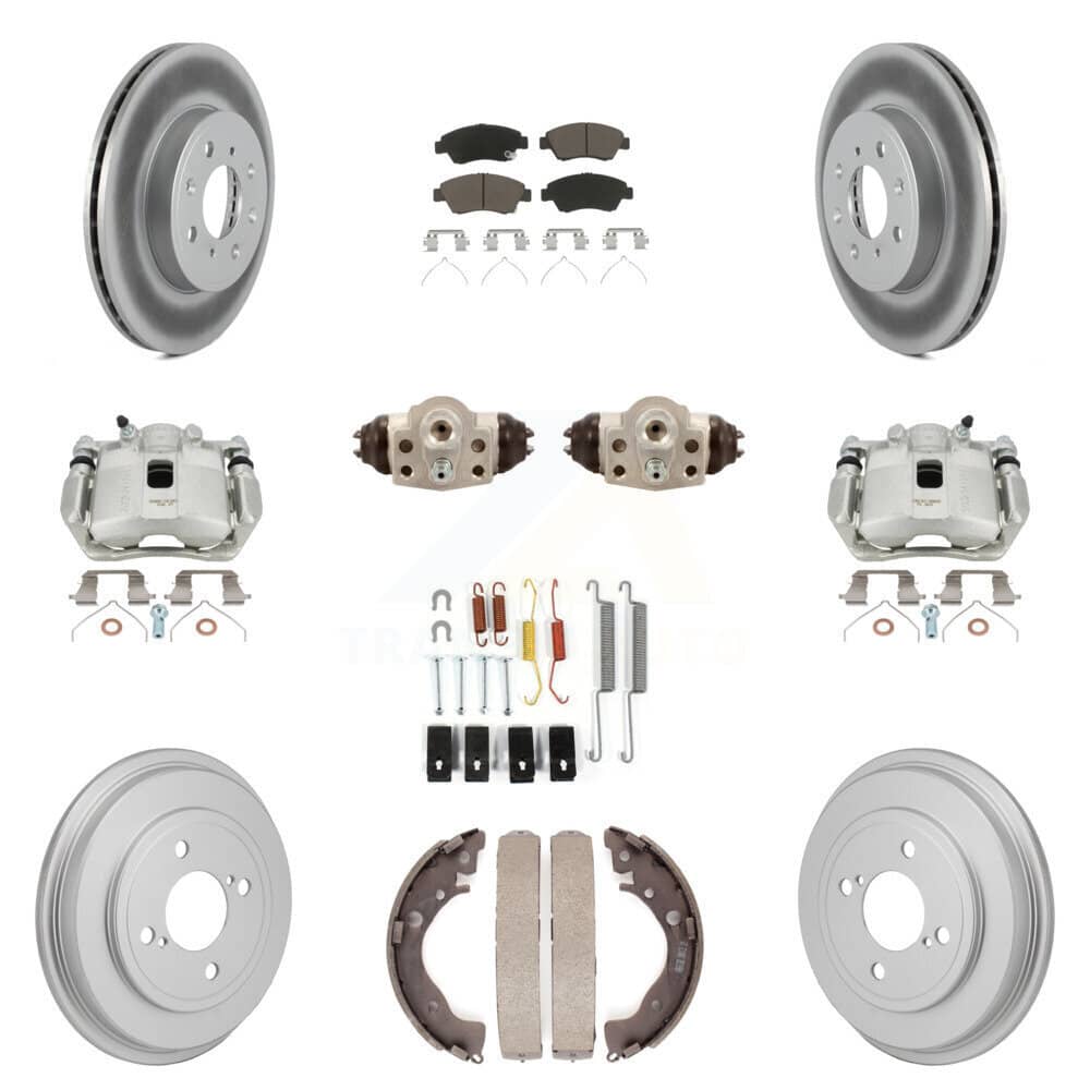 Transit Auto - KCG-101168C - Front and Rear Disc Brake Kits