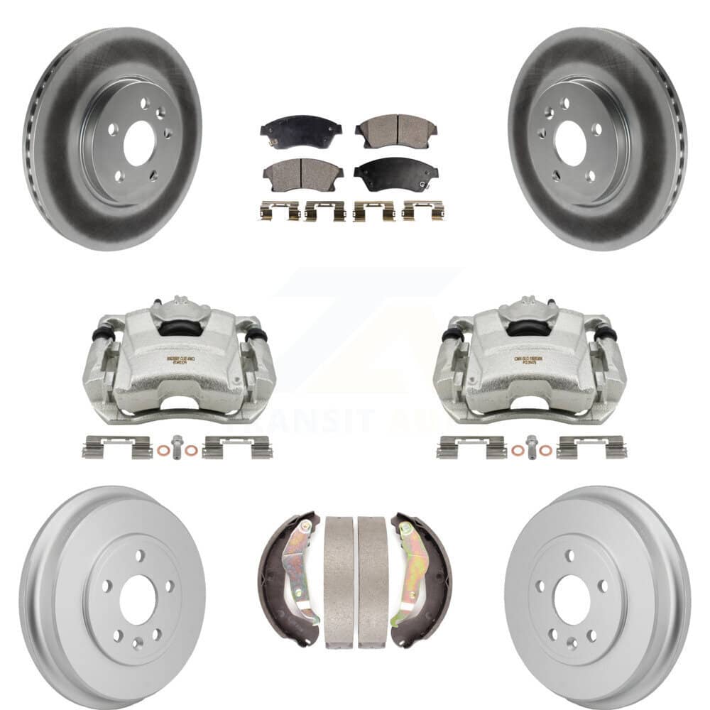 Transit Auto - KCG-101178T - Front and Rear Disc Brake Kits