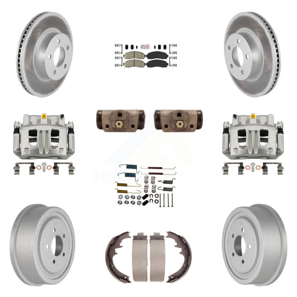 Transit Auto - KCG-101313N - Front and Rear Disc Brake Kits