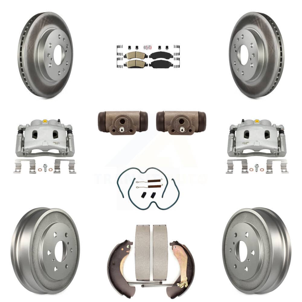 Transit Auto - KCG-101316N - Front and Rear Disc Brake Kits