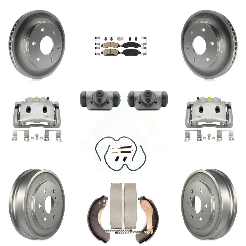 Transit Auto - KCG-101331N - Front and Rear Disc Brake Kits