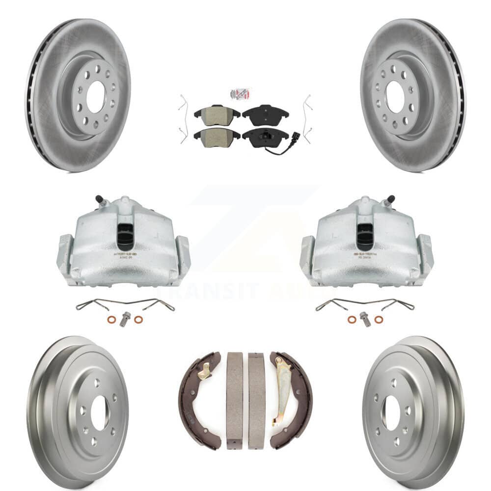 Transit Auto - KCG-101344N - Front and Rear Disc Brake Kits