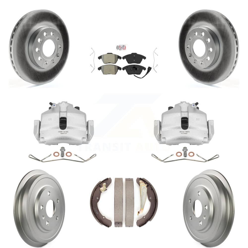 Transit Auto - KCG-101345N - Front and Rear Disc Brake Kits