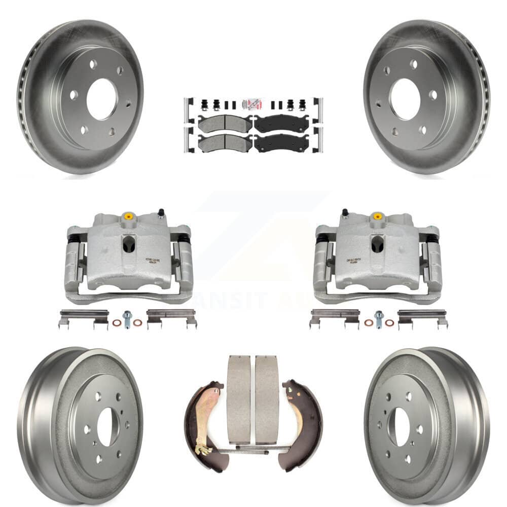 Transit Auto - KCG-101407N - Front and Rear Disc Brake Kits