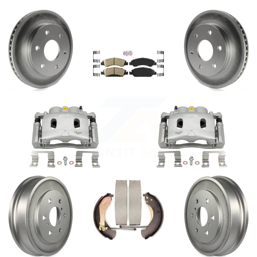 Transit Auto - KCG-101413N - Front and Rear Disc Brake Kits