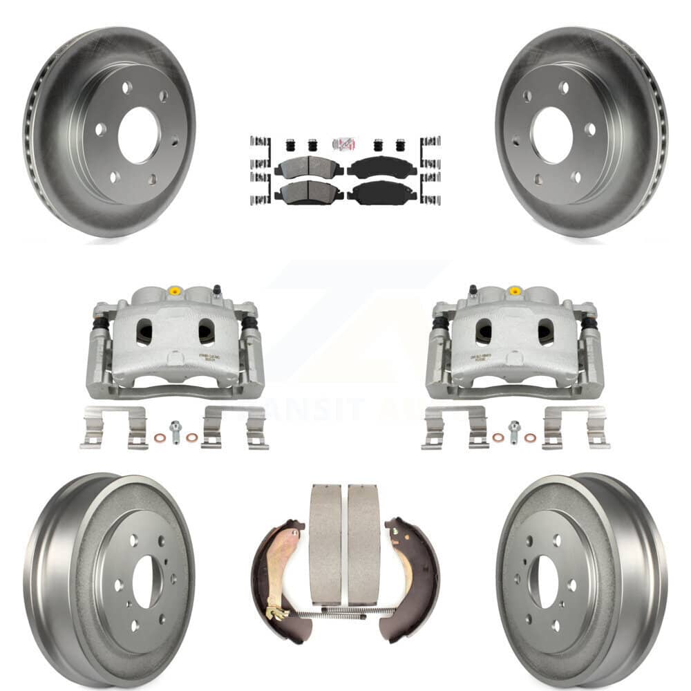 Transit Auto - KCG-101414N - Front and Rear Disc Brake Kits