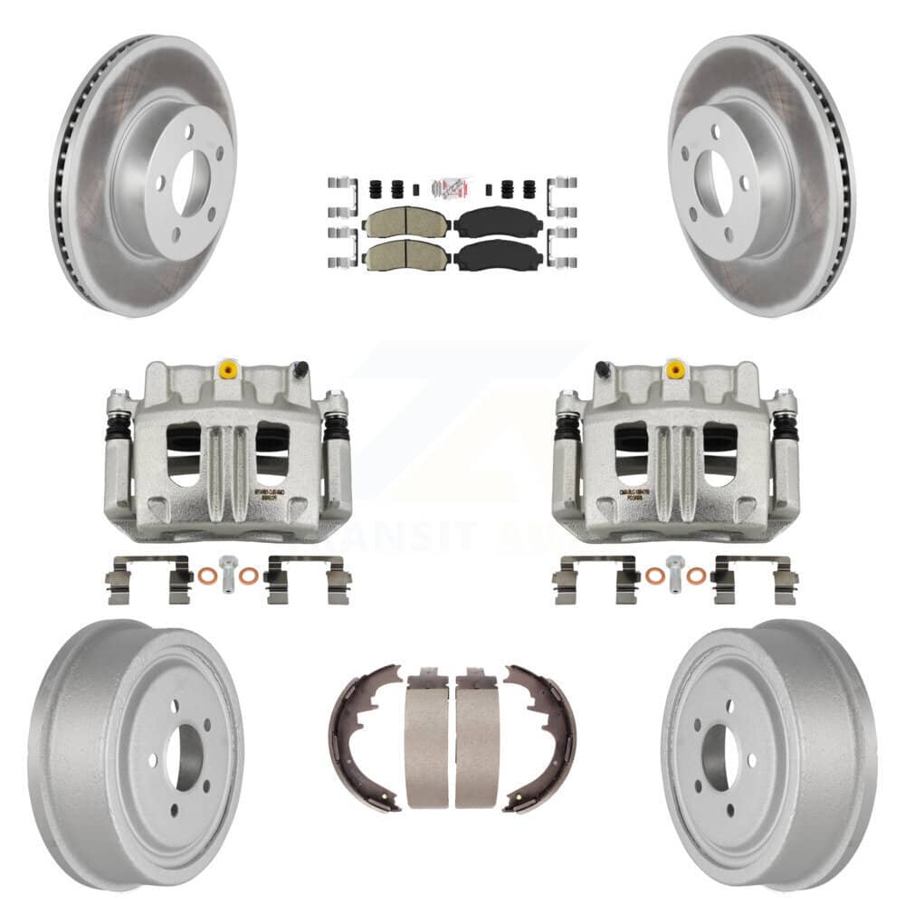 Transit Auto - KCG-101419N - Front and Rear Disc Brake Kits